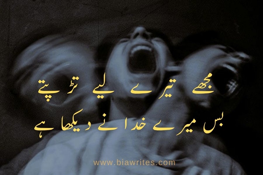 Sad Poetry in Urdu