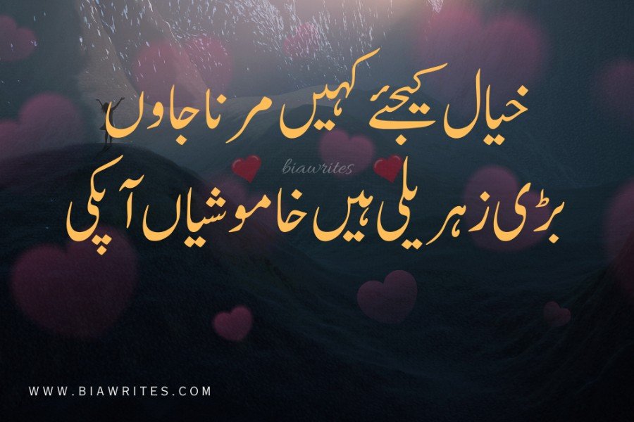 2 line Urdu poetry copy paste