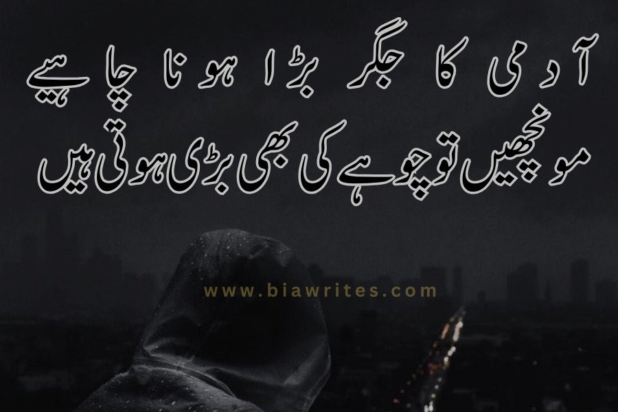 attitude Urdu poetry