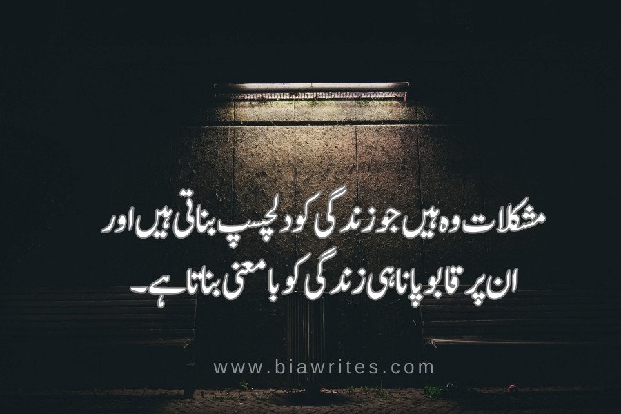 reality motivational quotes in Urdu