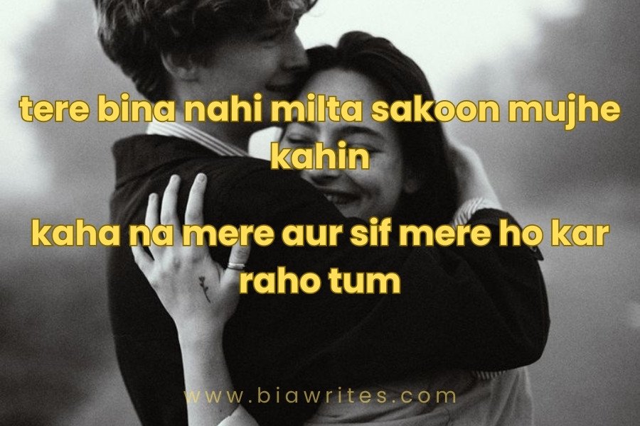 Love shayari in English