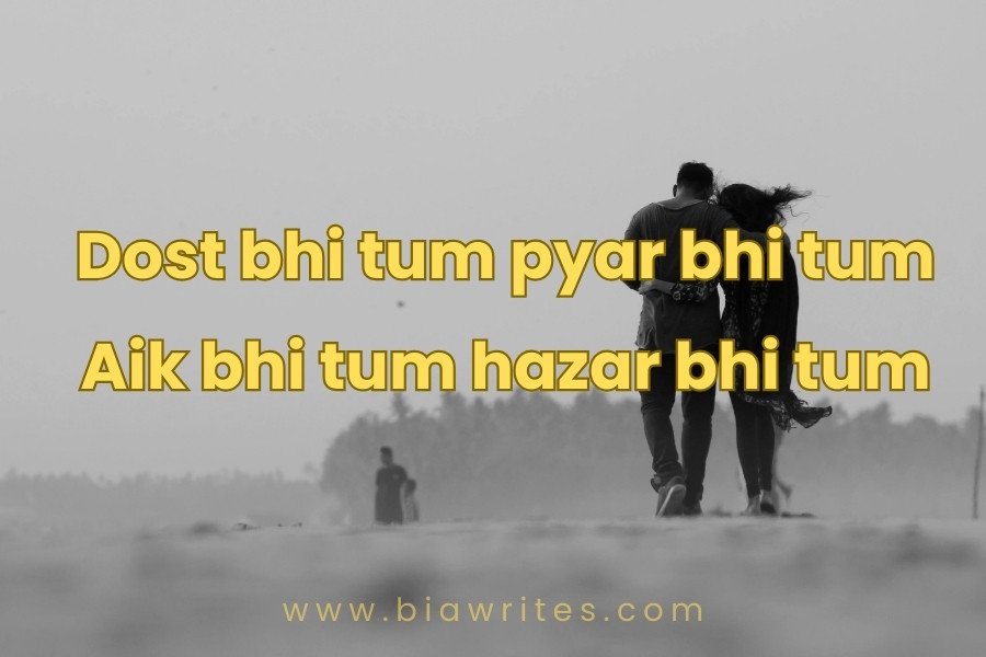 Love shayari in English