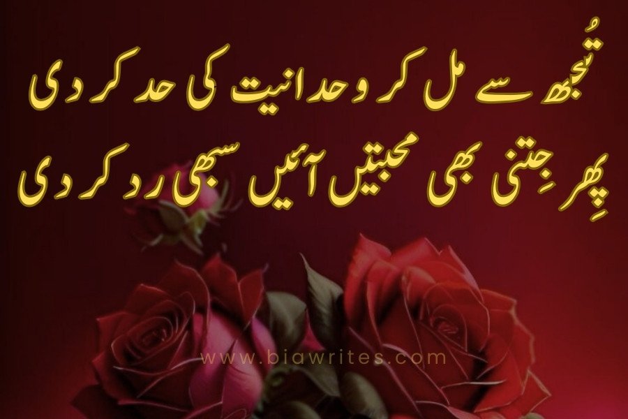 Love Poetry in Urdu